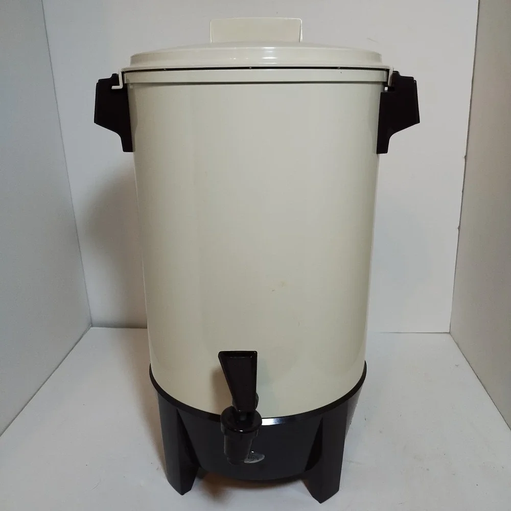 Vintage West Bend Party Perk 12-30 Cup Automatic Coffee Maker Percolator Urn